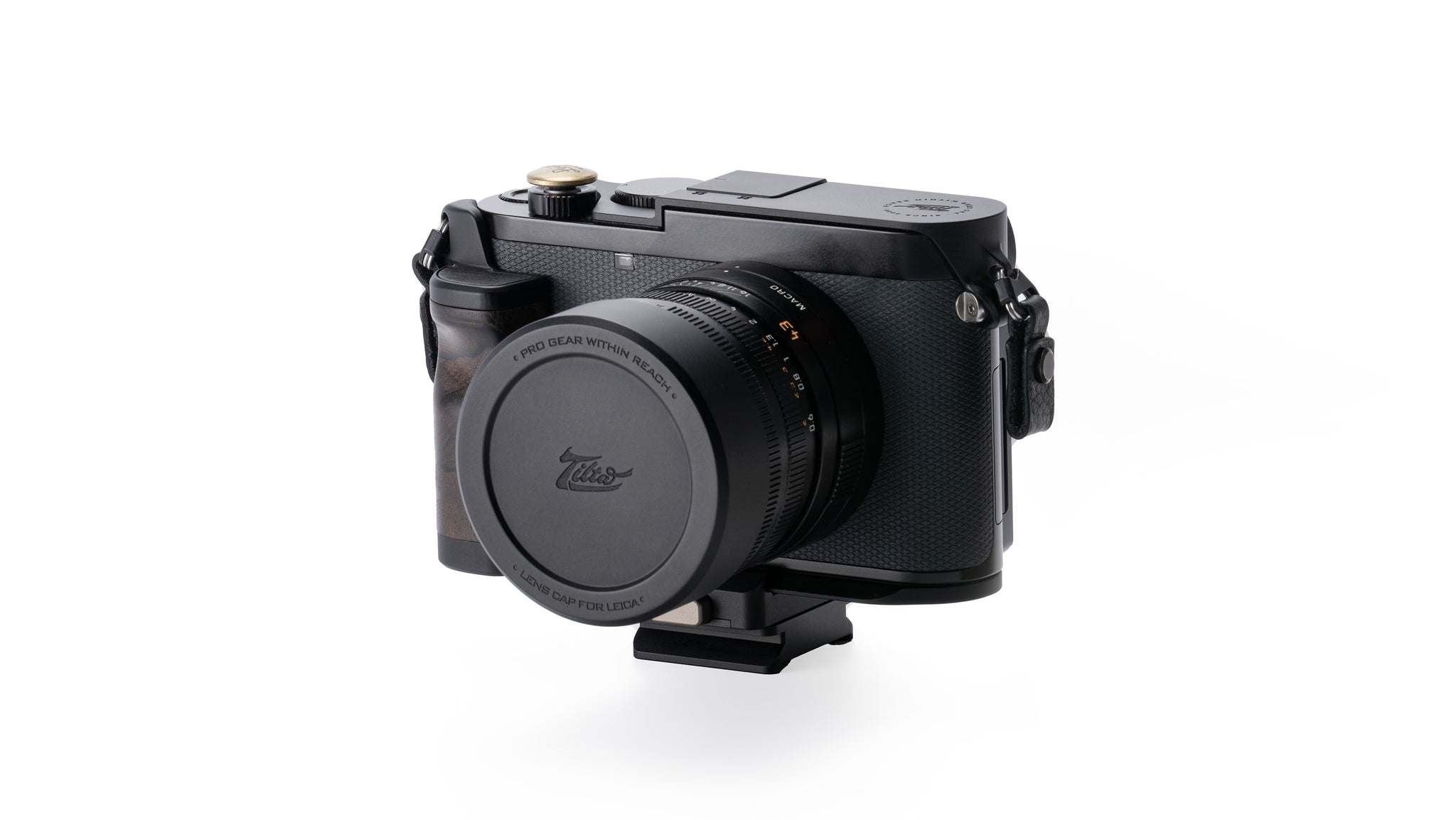 Vintage Camera Cage for Leica Q3 Travel Kit - Black