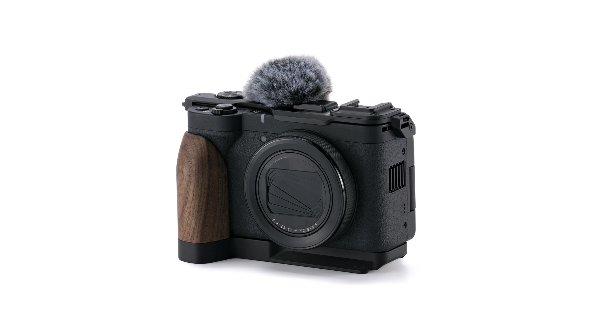 Vintage Camera Cage for Canon PowerShot V1 Base Kit – Black