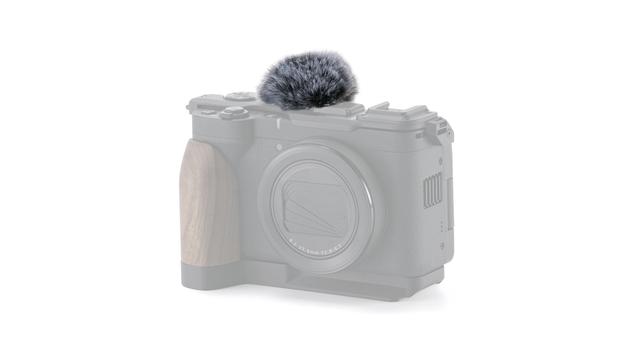 Microphone Windscreen for Canon PowerShot V1 – Black