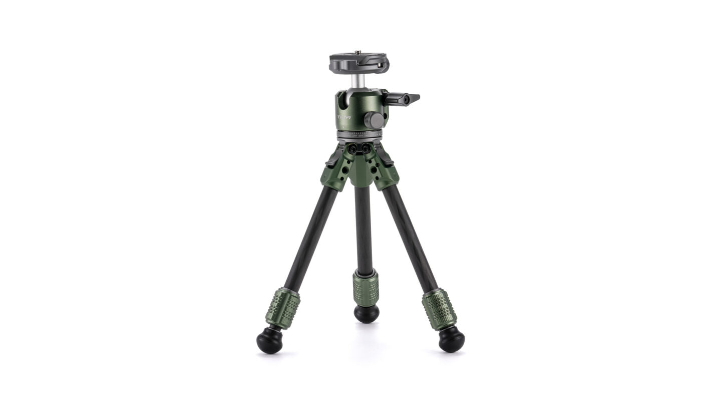 Tilta BT03 Tabletop Ball Head with 1-Stage Carbon Fiber Tripod Legs (3KG)