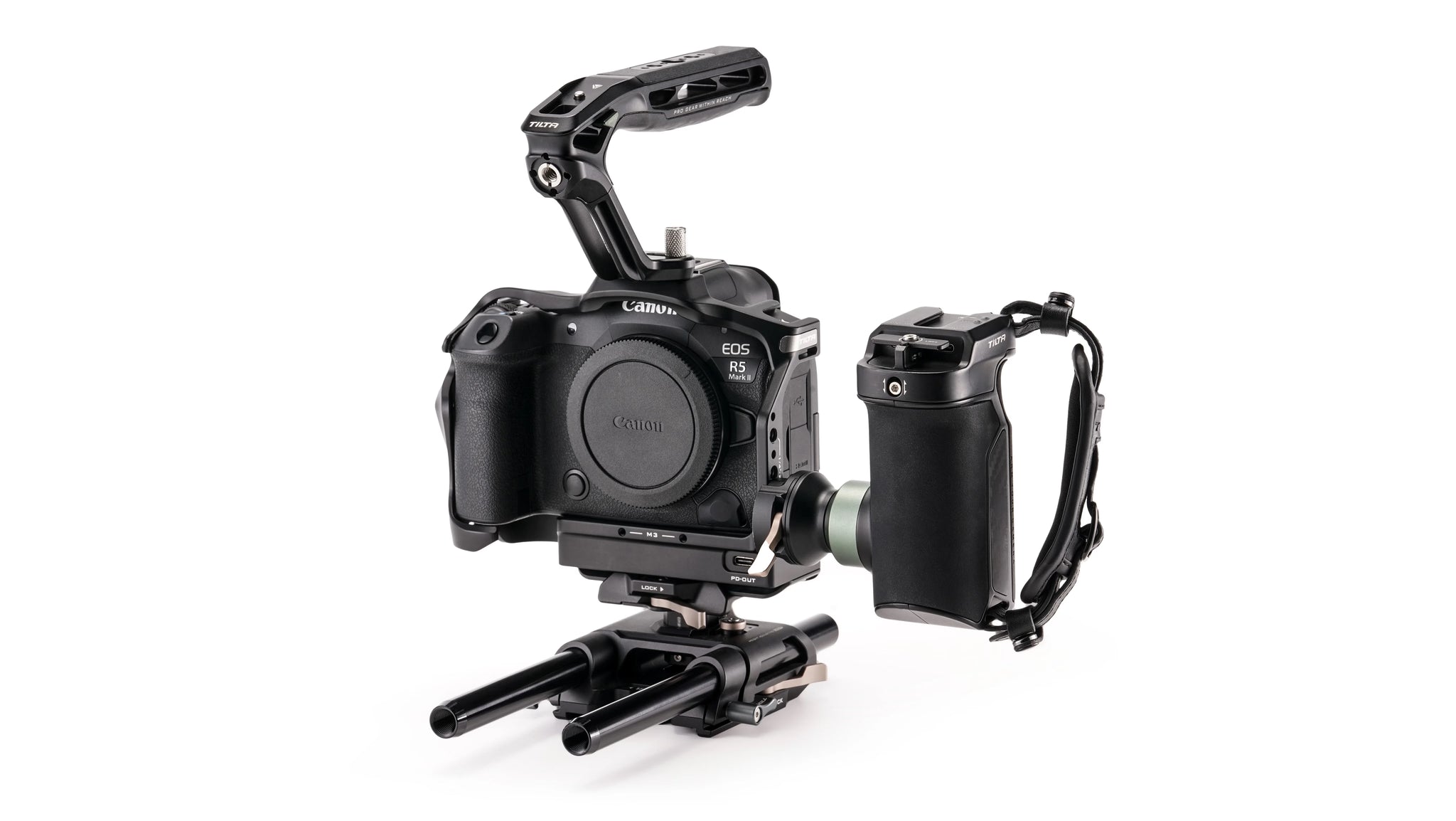 Camera Cage with Cooling System for Canon R5 Mark II Advanced Kit – Black