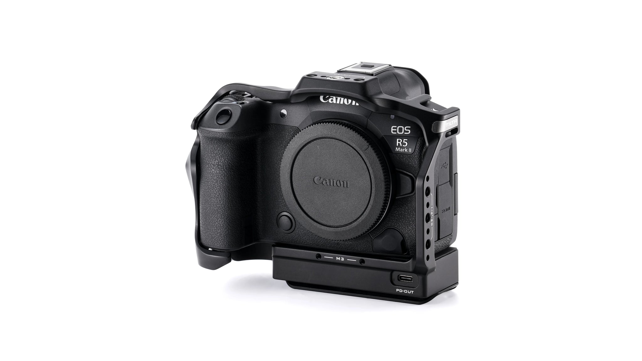 Full Camera Cage with Cooling System for Canon R5 Mark II - Black