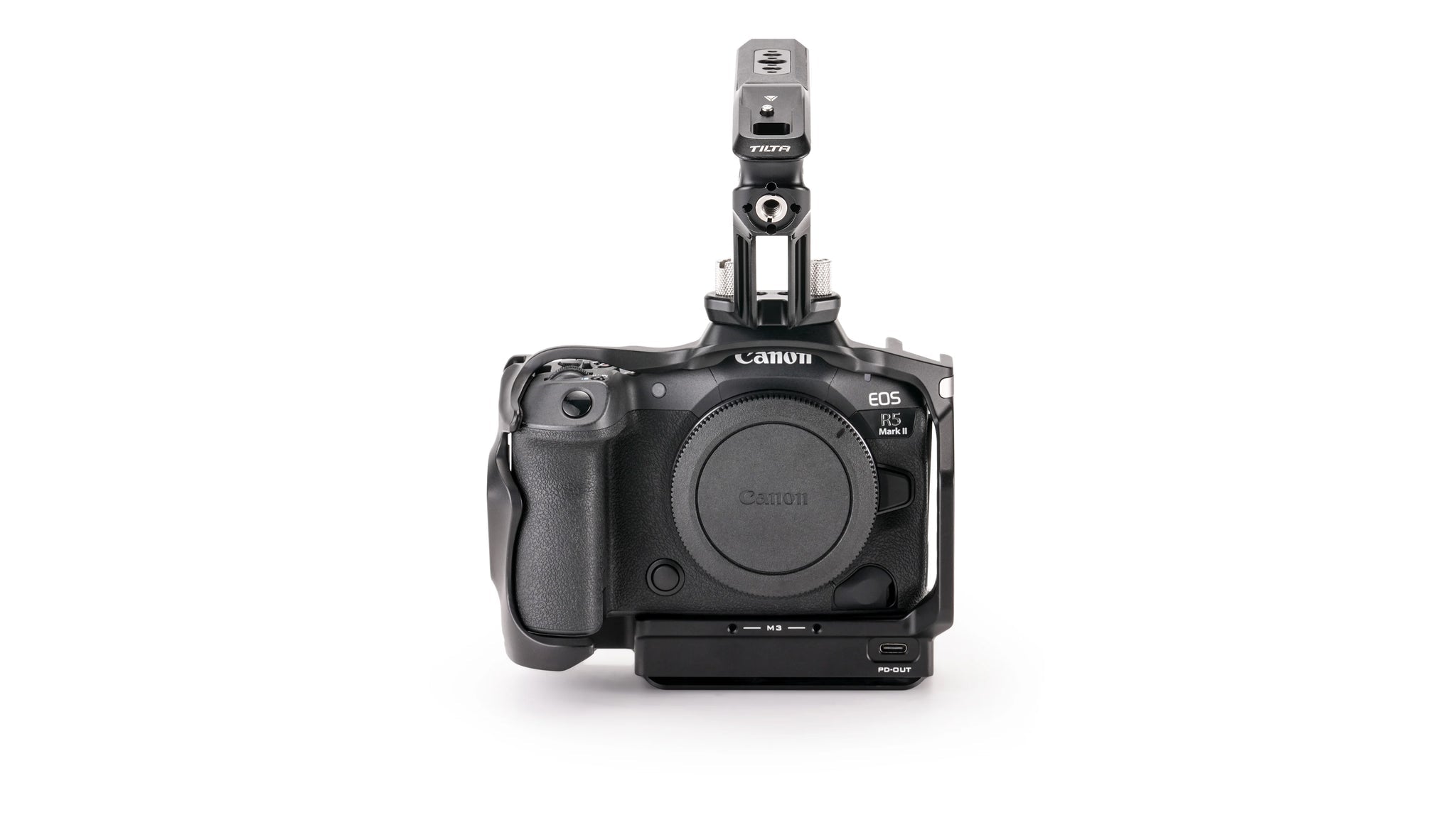 Camera Cage with Cooling System for Canon R5 Mark II Base Kit – Black