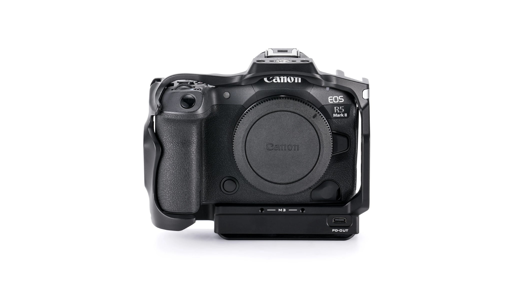 Full Camera Cage with Cooling System for Canon R5 Mark II - Black