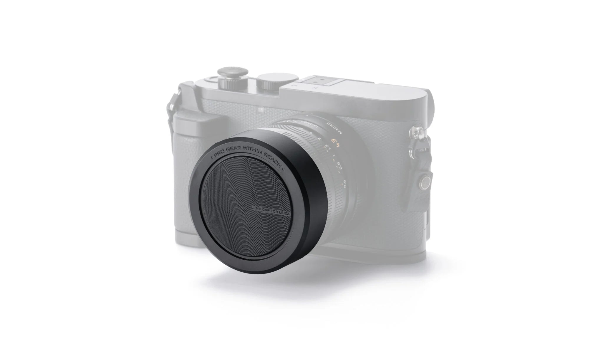 Lens Cap for Leica Q3 (Textured) - Black