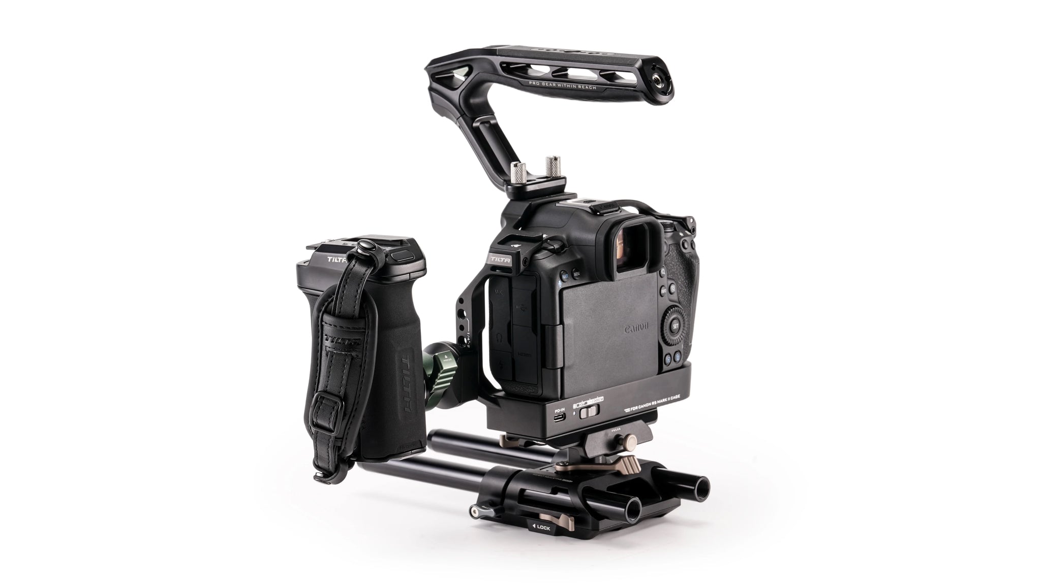 Camera Cage with Cooling System for Canon R5 Mark II Advanced Kit – Black