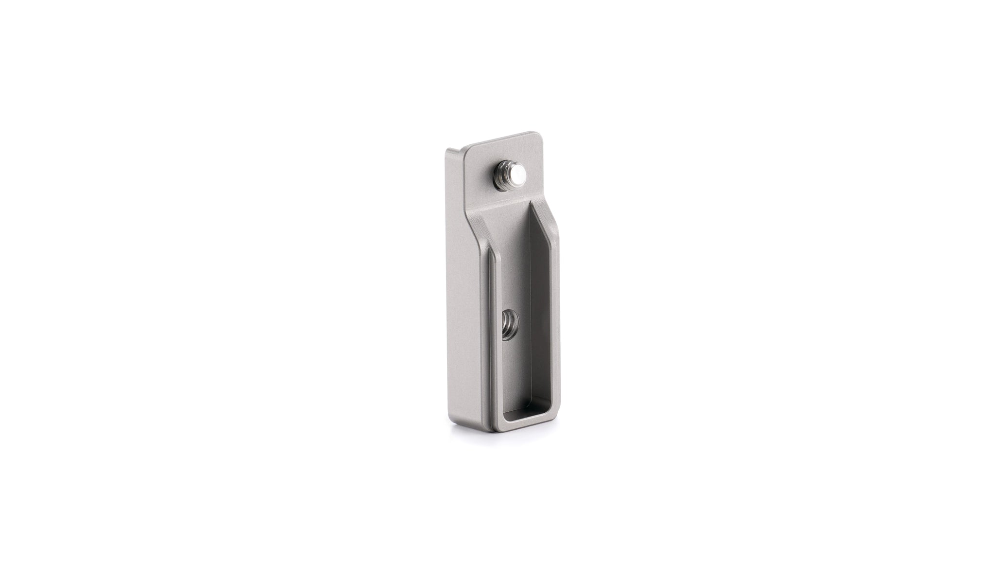 Horizontal Mounting Plate for Insta360 X5 Camera Cage – Titanium Grey