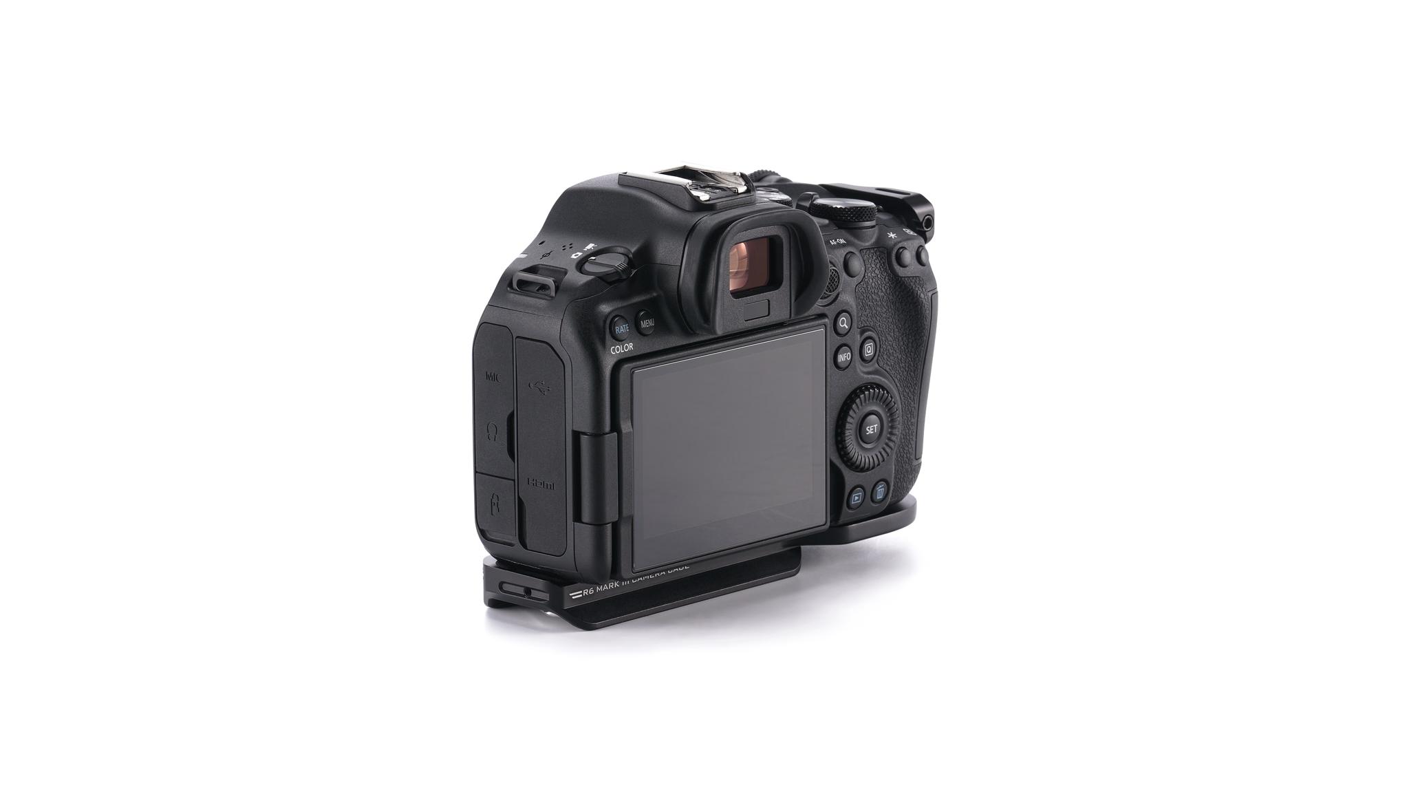 Half Camera Cage for Canon R6 Mark III – Black
