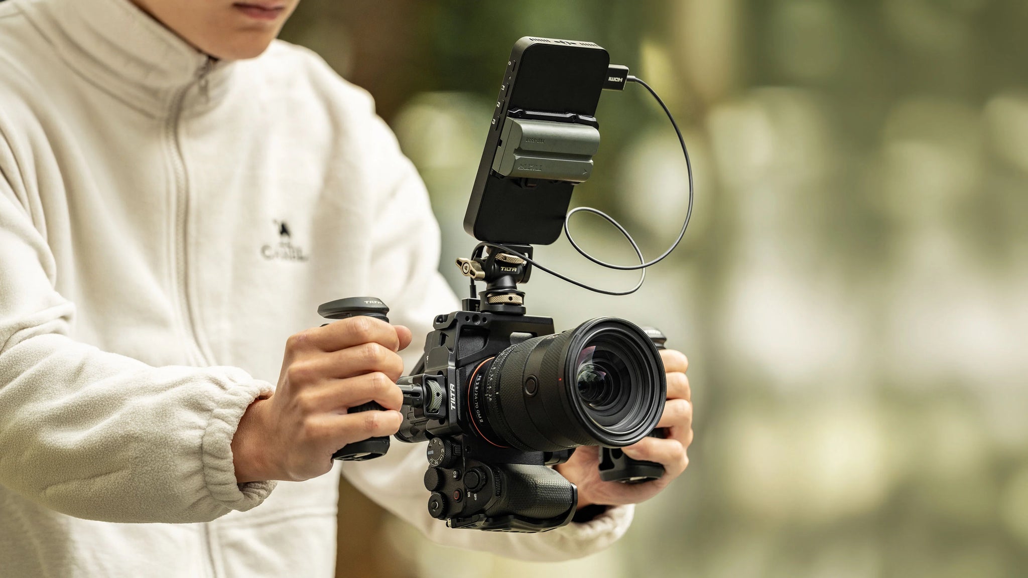 Camera Cage for Sony Alpha 7 V Pro Kit – Black