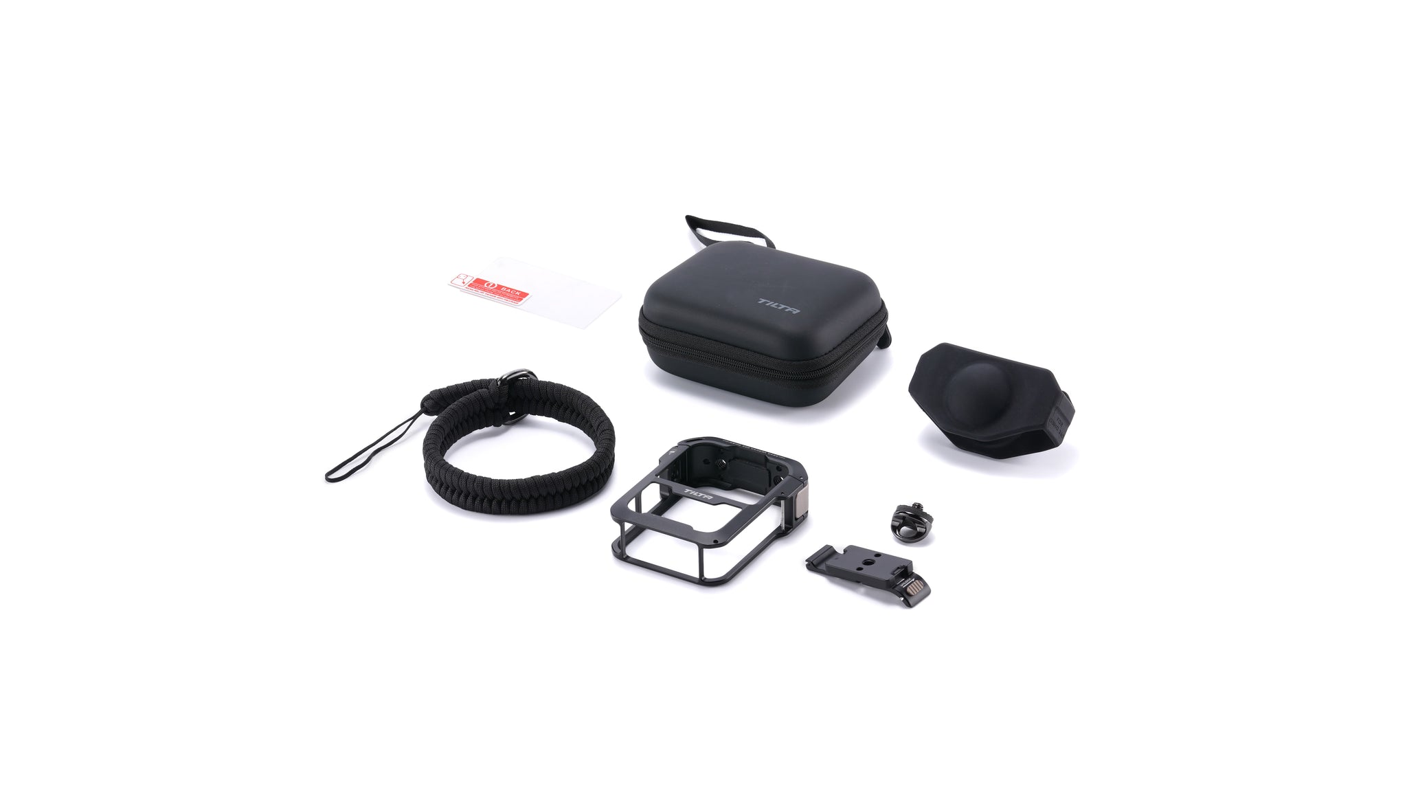 Camera Cage for DJI Osmo 360 Horizontal Mounting Kit - Black