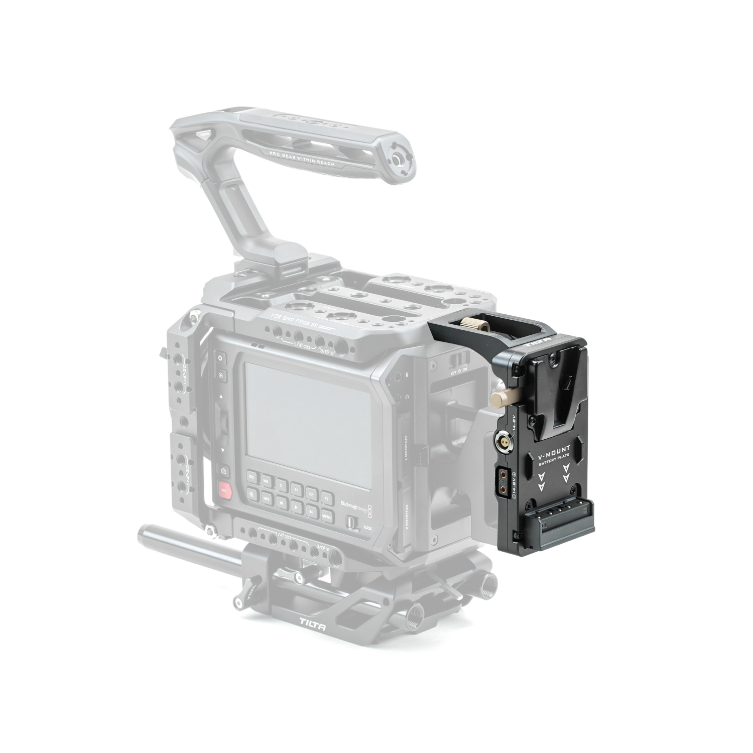 Battery Plate for Blackmagic PYXIS 6K/12K