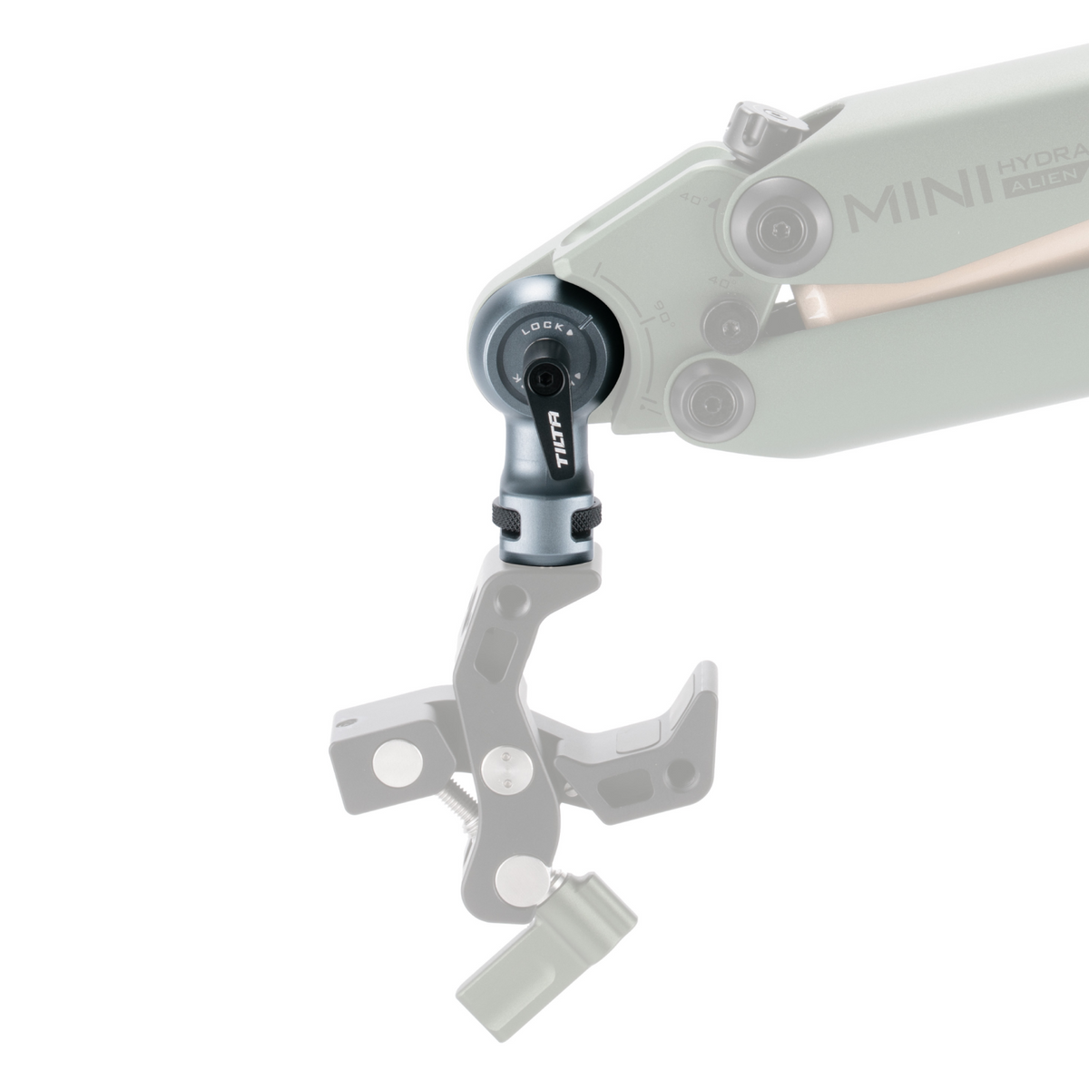 1/4″-20 Mounting Bracket for Hydra Alien Mini – Titanium Grey