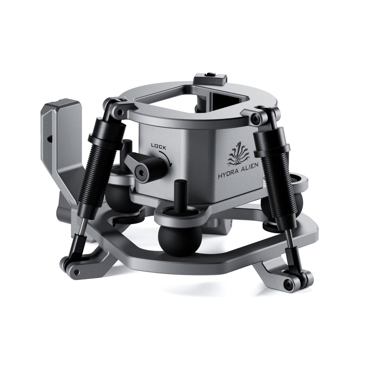 Shock Absorbing Head for Hydra Alien Mini – Titanium Grey