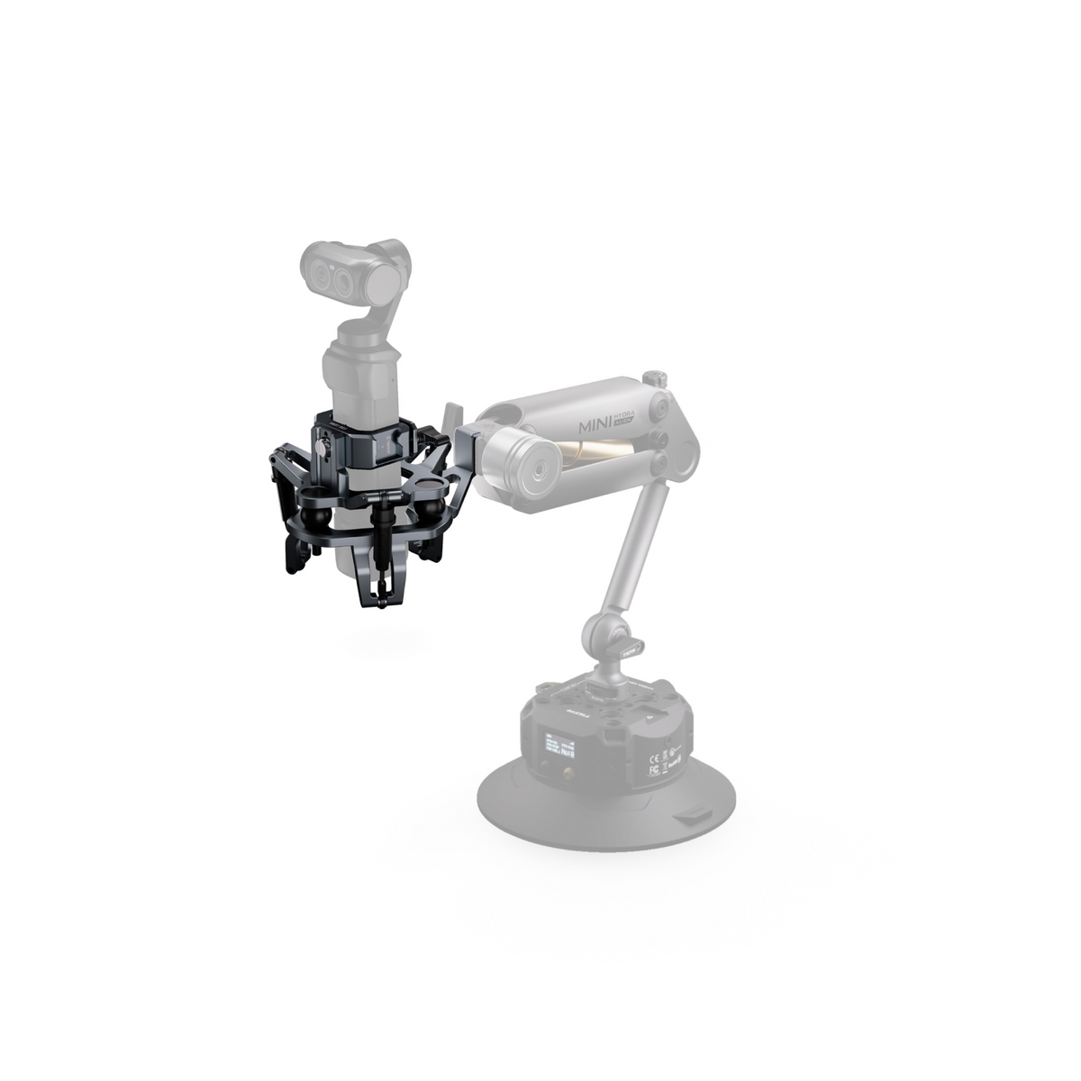 Shock Absorbing Head for Hydra Alien Mini (Luna) – Titanium Gray