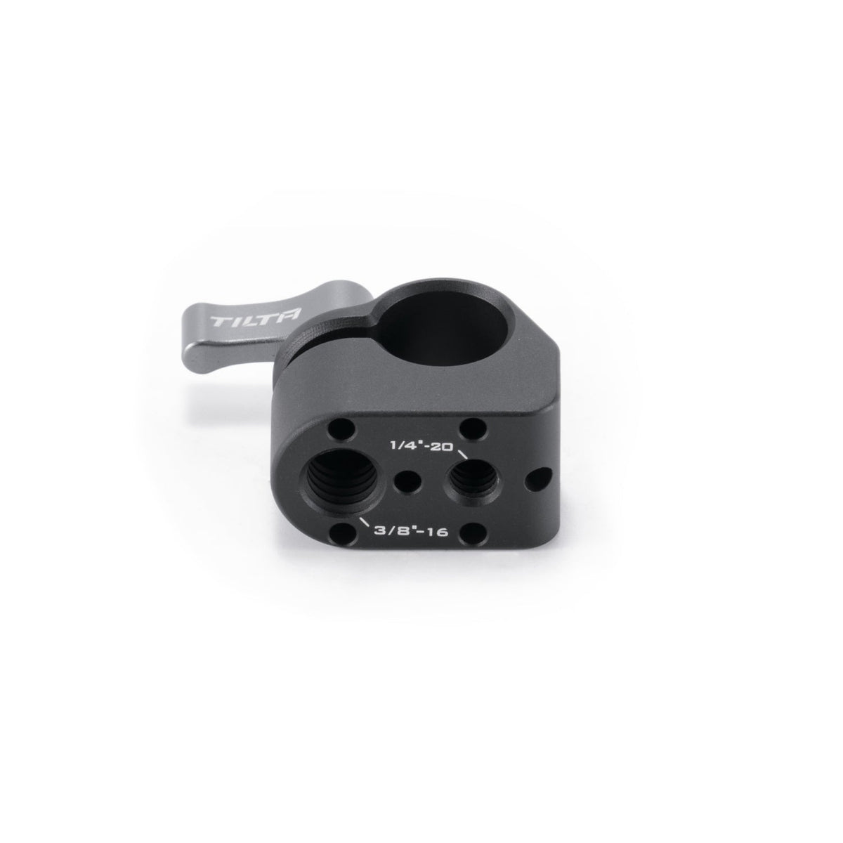 15mm Rod Holder to Mounting Block - Black