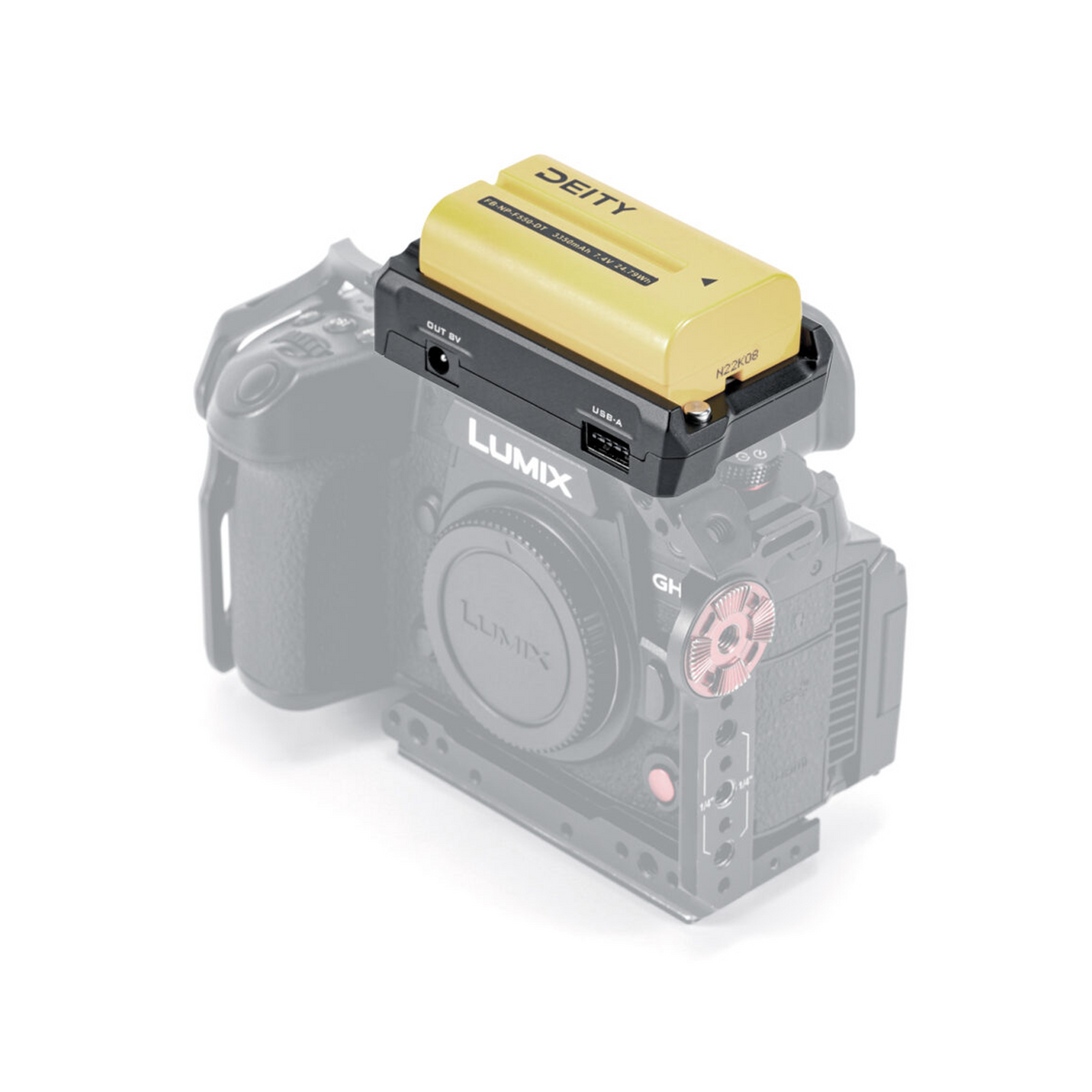 Tilta L Series Battery Plate – Black