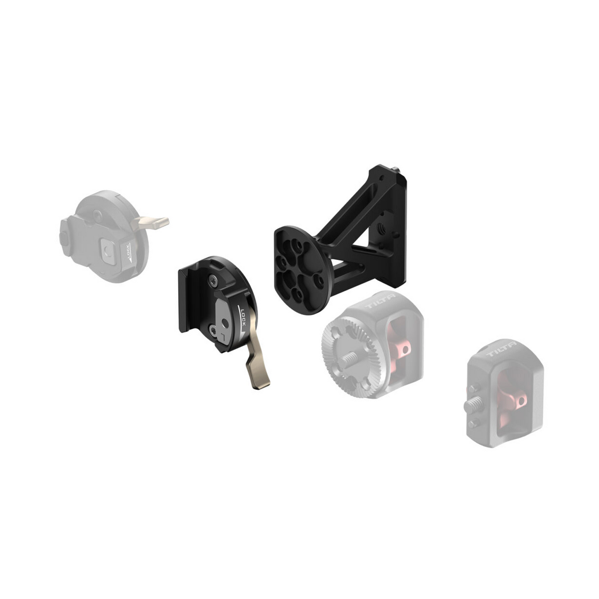 Left Side NATO Extension Attachment - Black