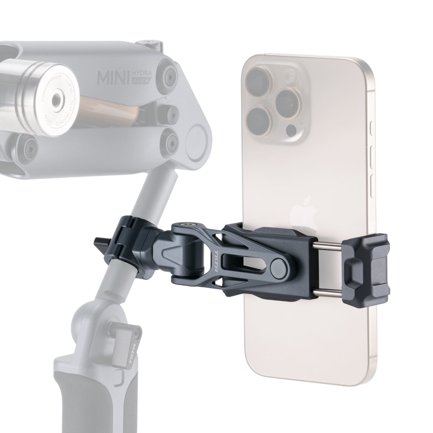 Tilta Rotatable Phone Mounting Bracket V2 (15mm) – Titanium Grey