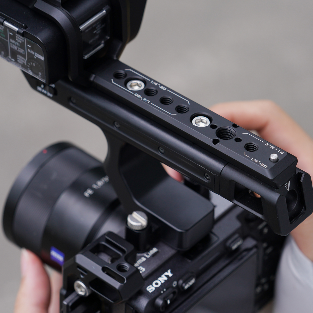 XLR Extension Bracket for Sony FX3/30/2