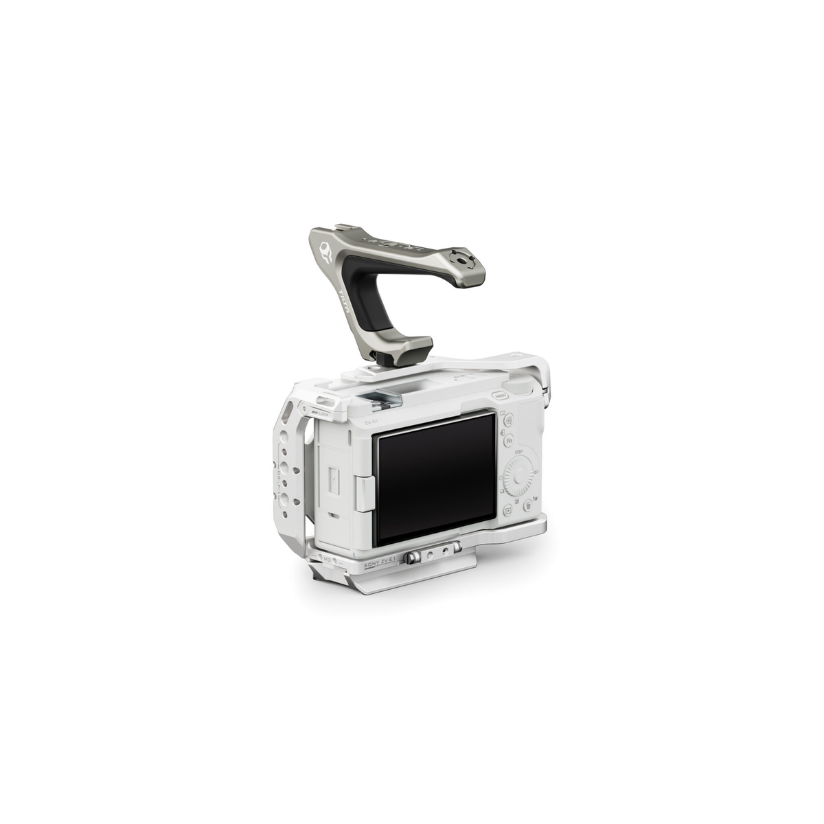 Camera Cage for Sony ZV-E1 Lightweight Kit – Silver view 3