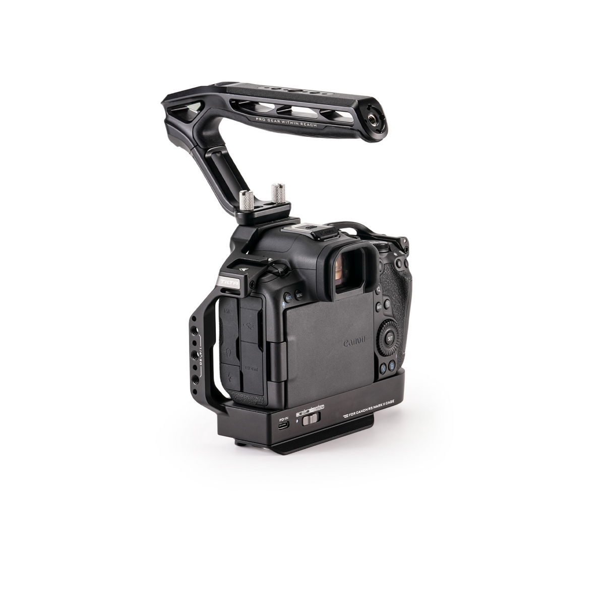 Camera Cage with Cooling System for Canon R5 Mark II Base Kit – Black