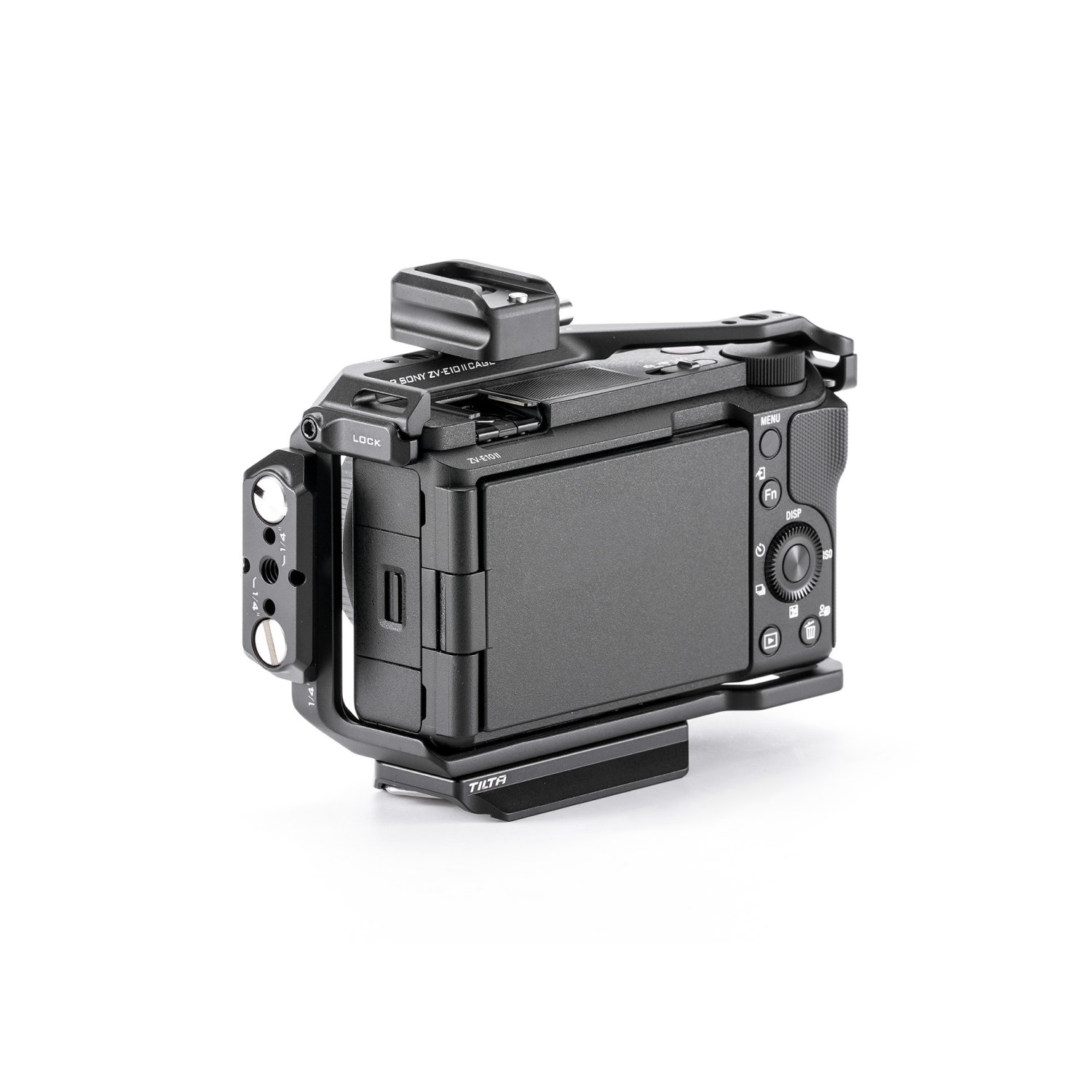 Full Camera Cage for Sony ZV-E10 II – Black