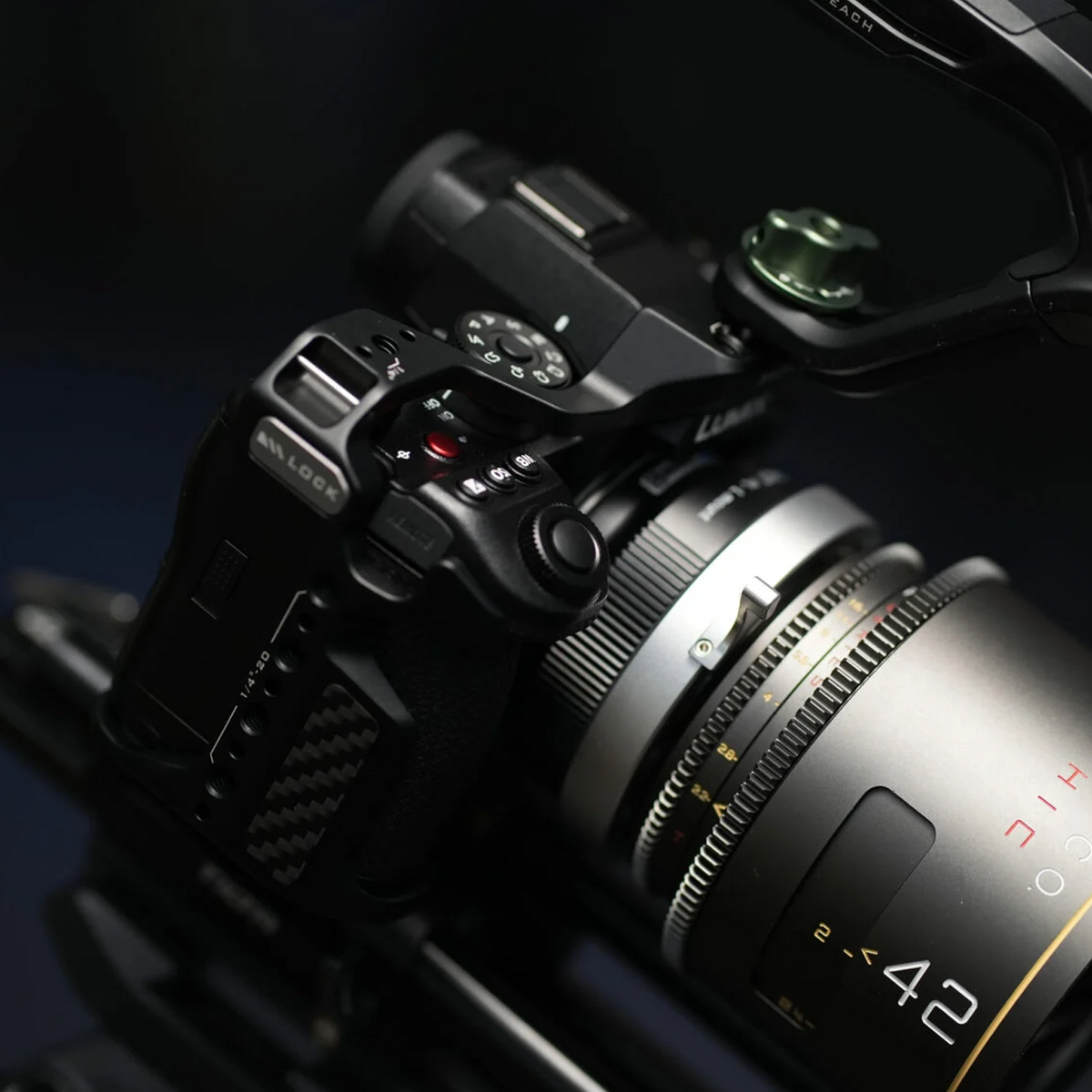 Full Camera Cage for Panasonic S1R II - Black