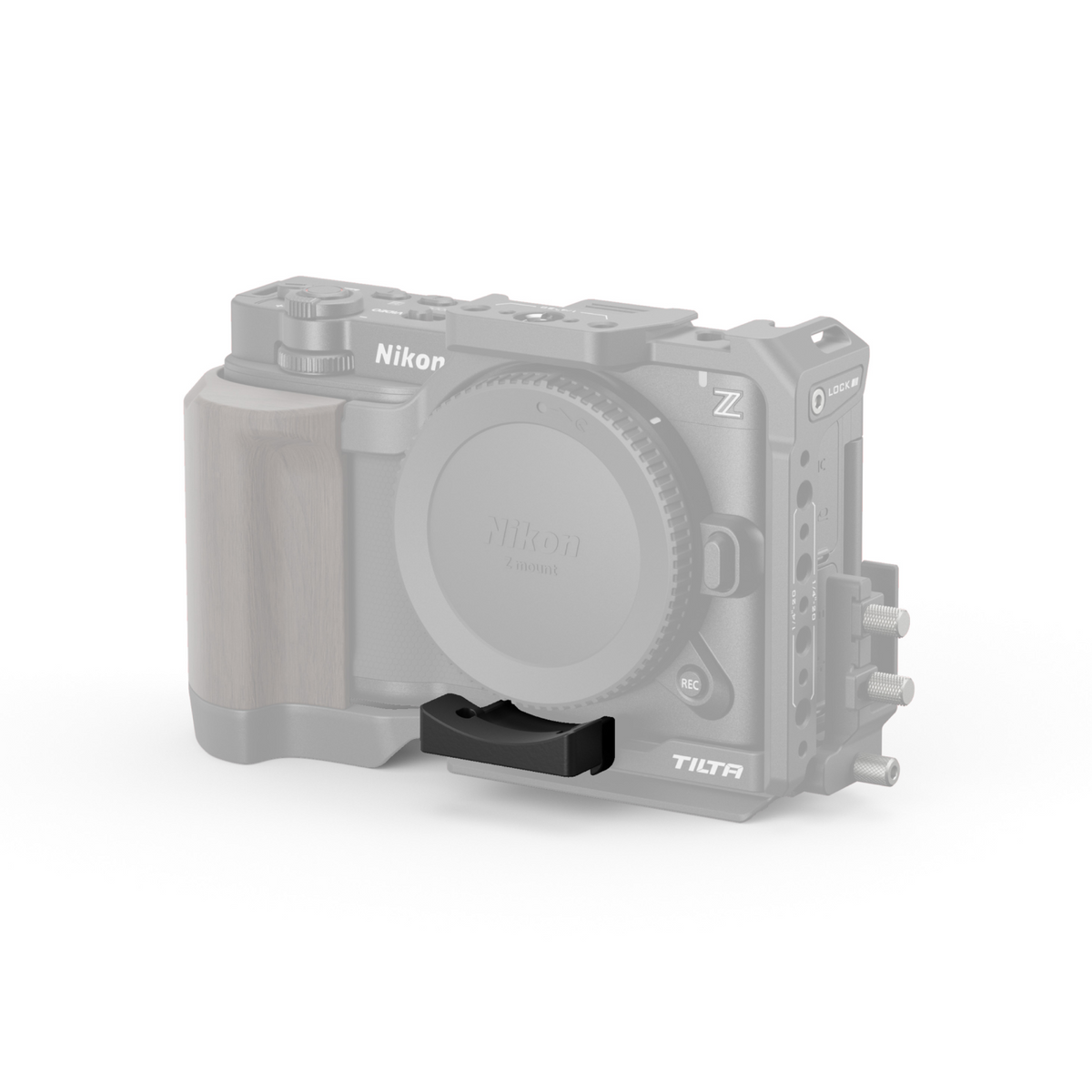 PL Mount Lens Adapter Support for Nikon ZR – Black