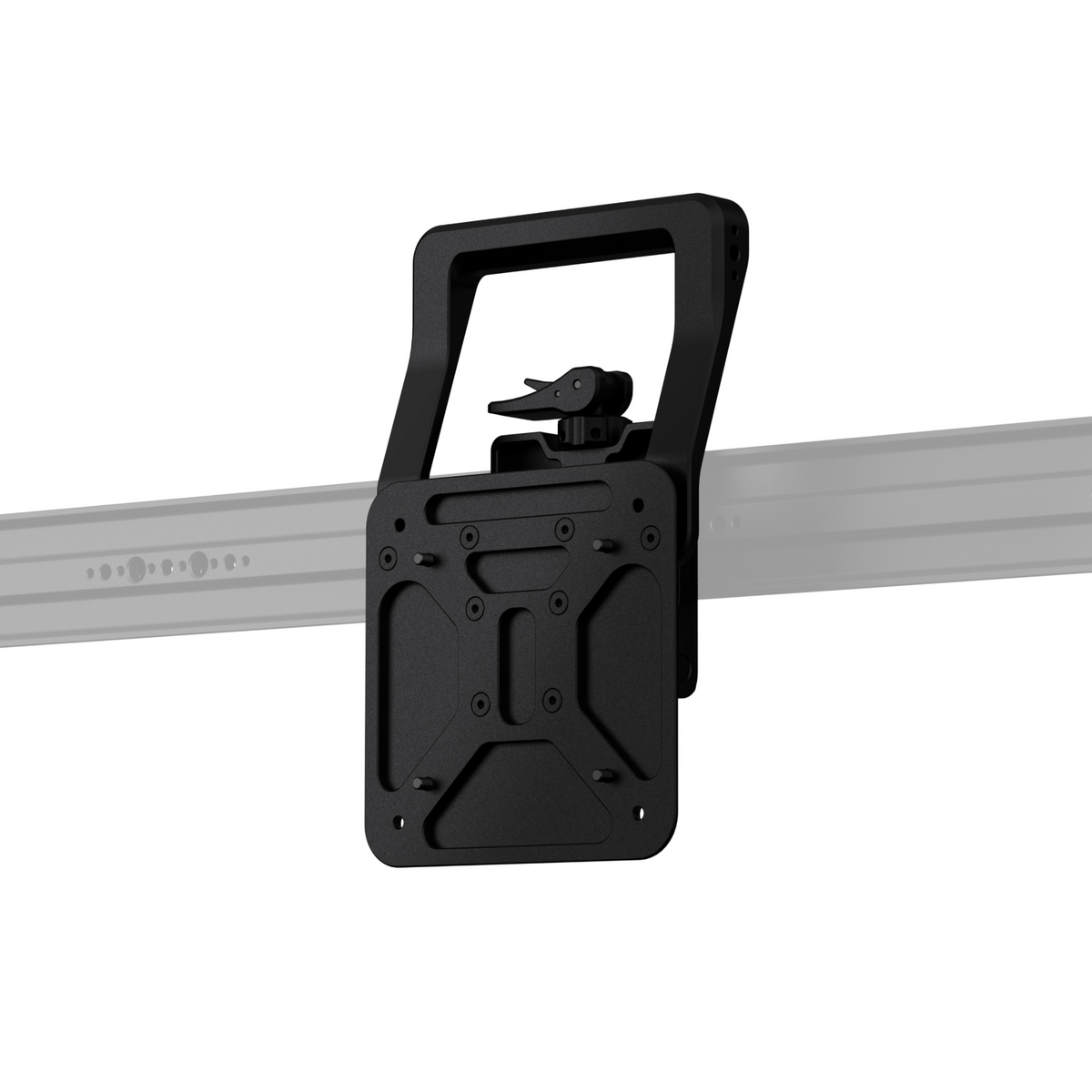 Monitor Mount for Boulder Camera Cart Mounting Bar – Black