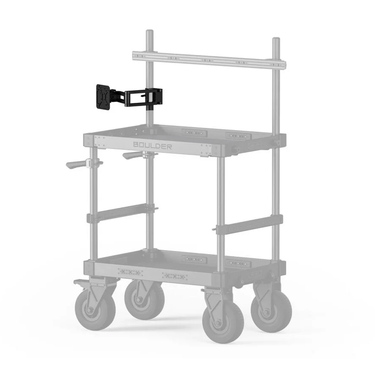 Monitor Mounting Bracket for Boulder Camera Cart – Black