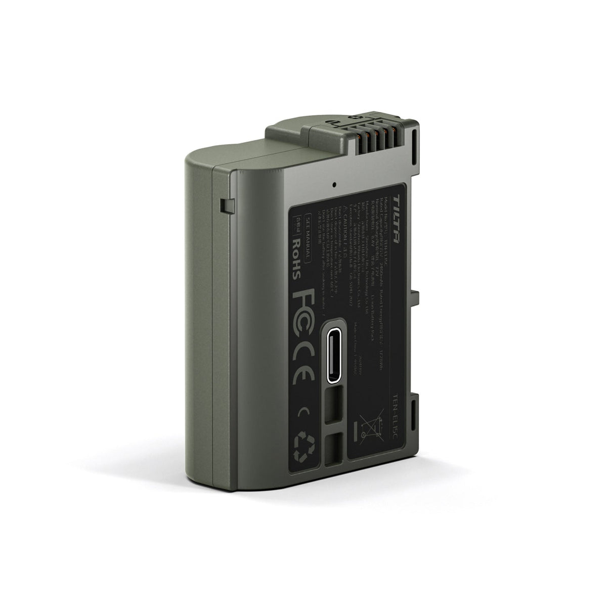 Tilta EN-EL15C Battery with USB-C Input (2400mAh) for Nikon Cameras – Green (Open Box)