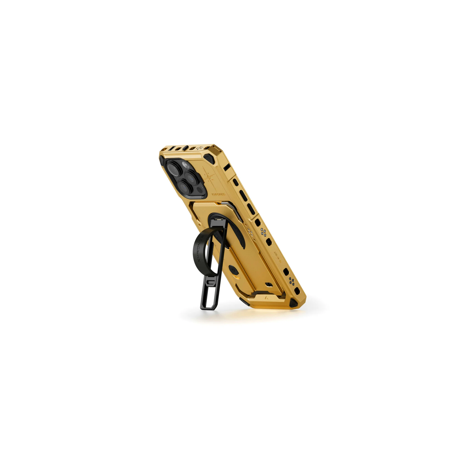Khronos x On the Roam iPhone 16 Pro/Pro Max Case - Gold
