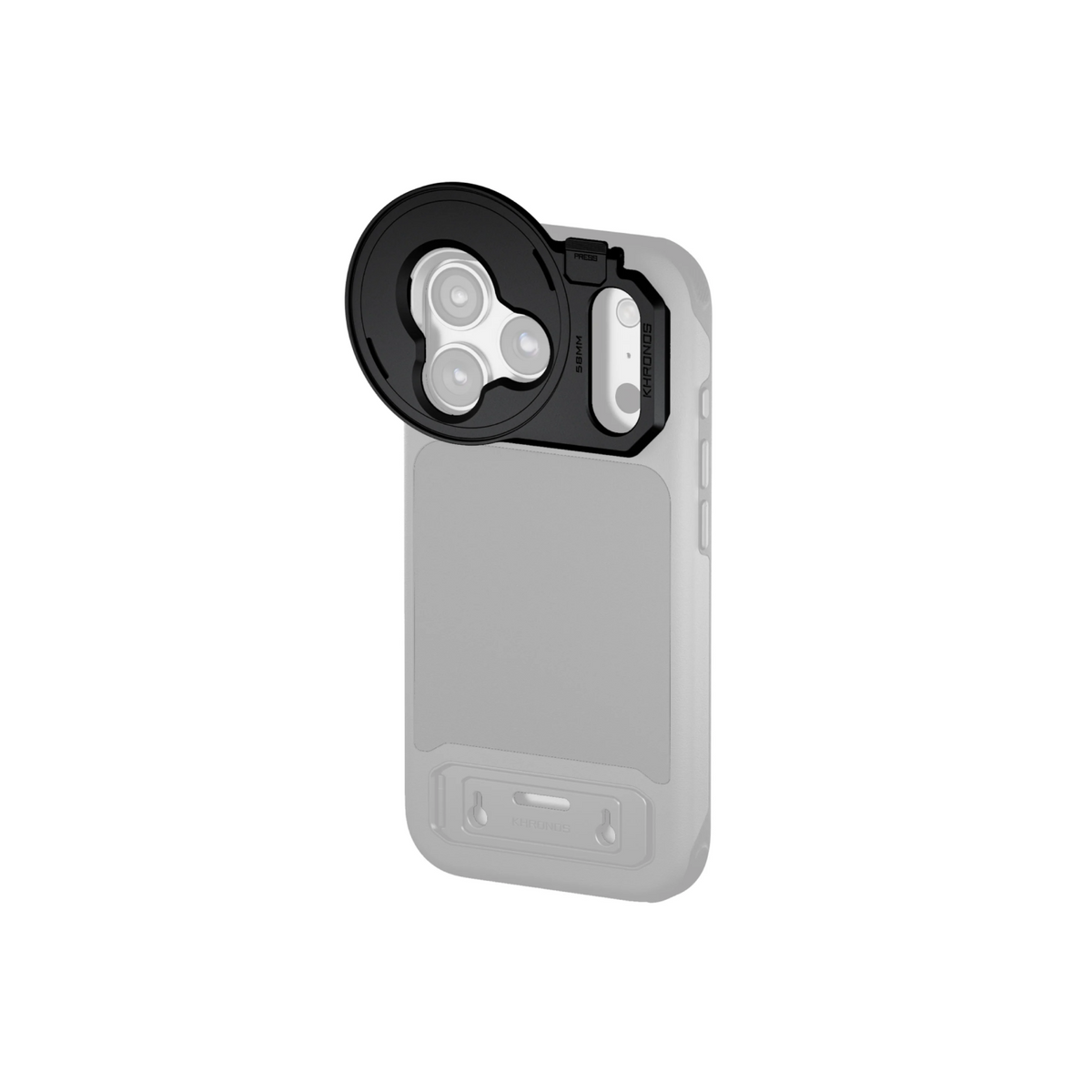 Khronos 58mm Filter Tray for iPhone 17 Pro/Pro Max