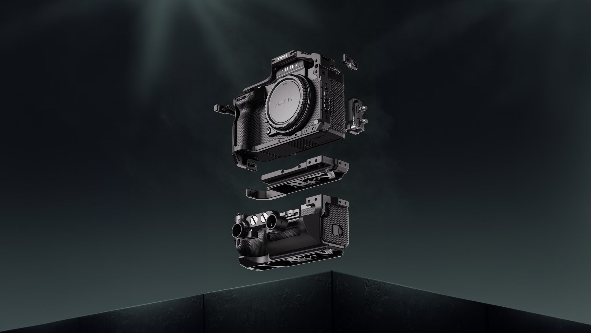 Camera Cage for Fujifilm GFX100 II Lightweight Kit - Black