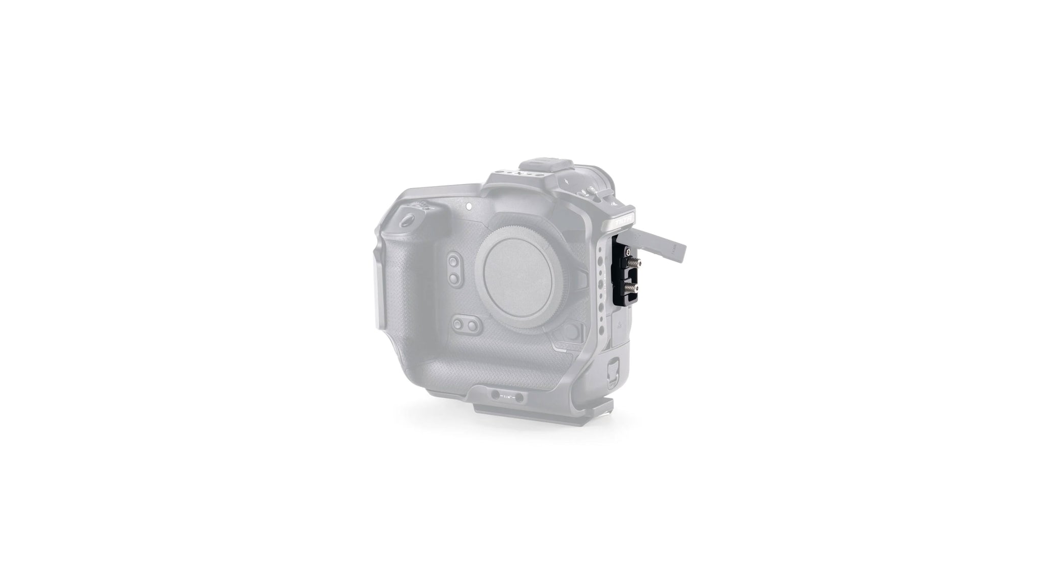 HDMI and USB-C Cable Clamp for Canon R1 – Black