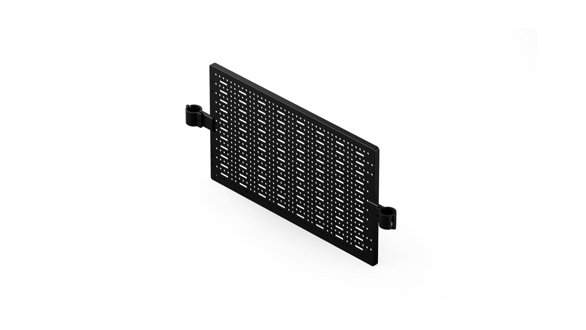 Metal Pegboard for Boulder Camera Cart
- Black