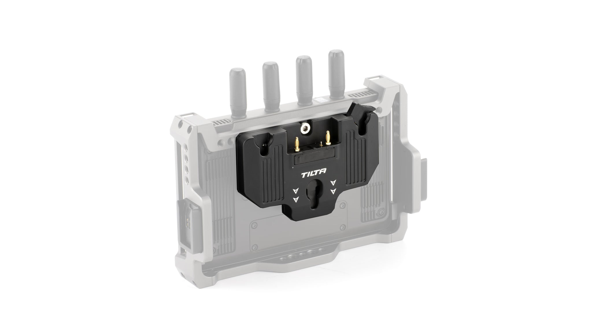 #battery plate_gold mount