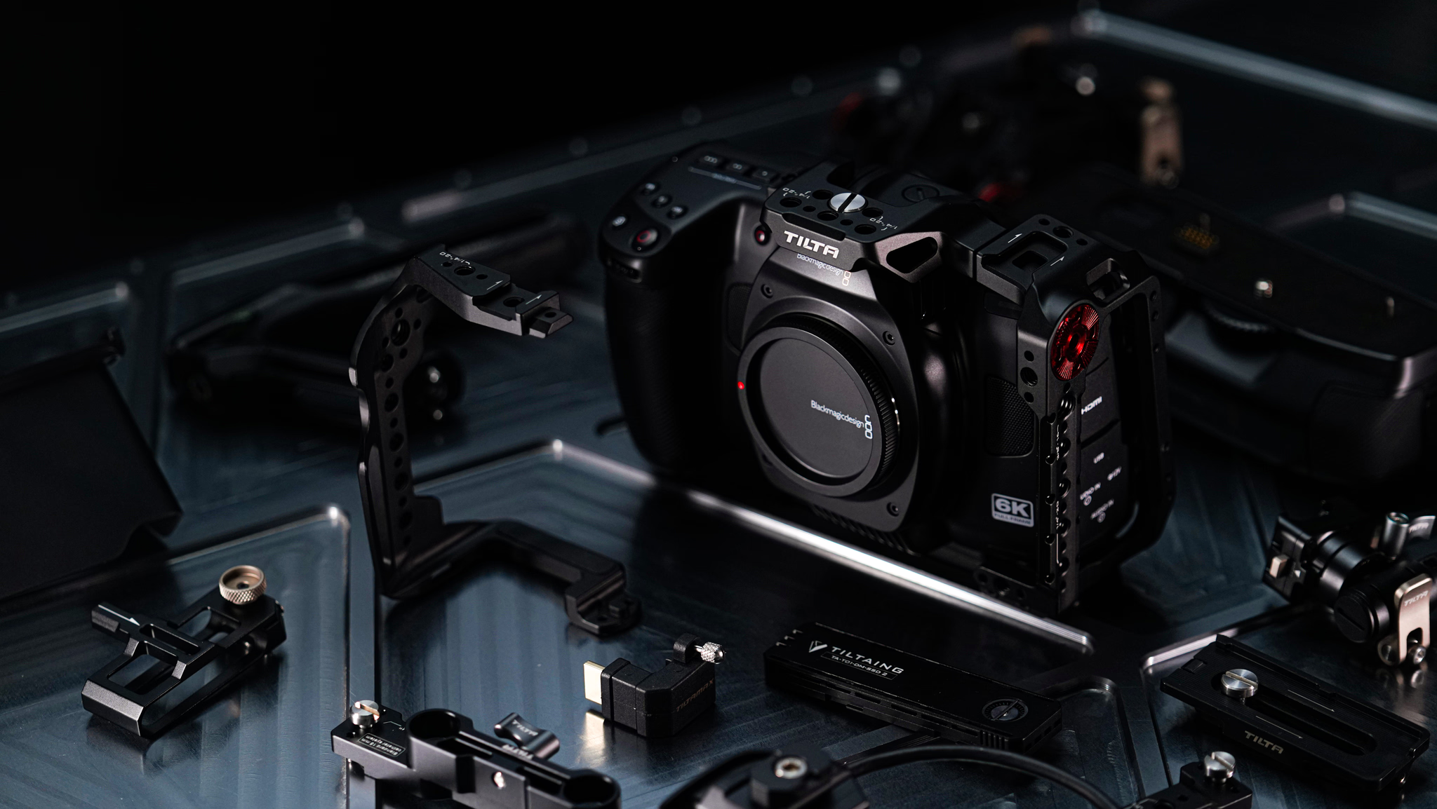 Camera Cage for BMCC 6K Advanced Kit - Black