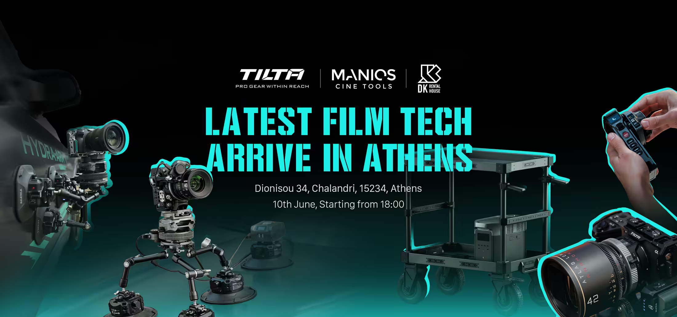 After NAB: Latest Film Tech Arrive in Athens
