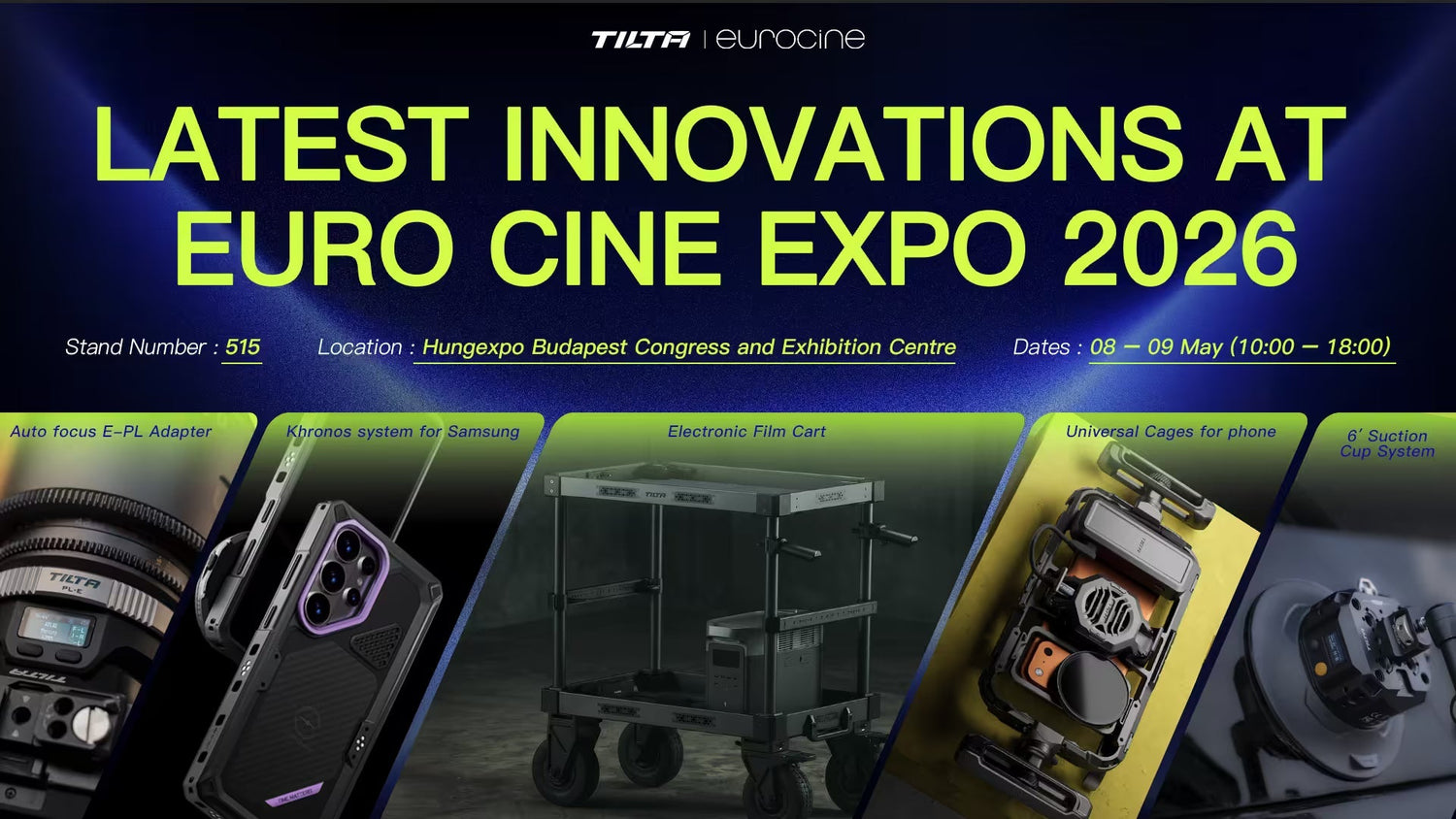 Latest Innovations at Euro Cine Expo 2026