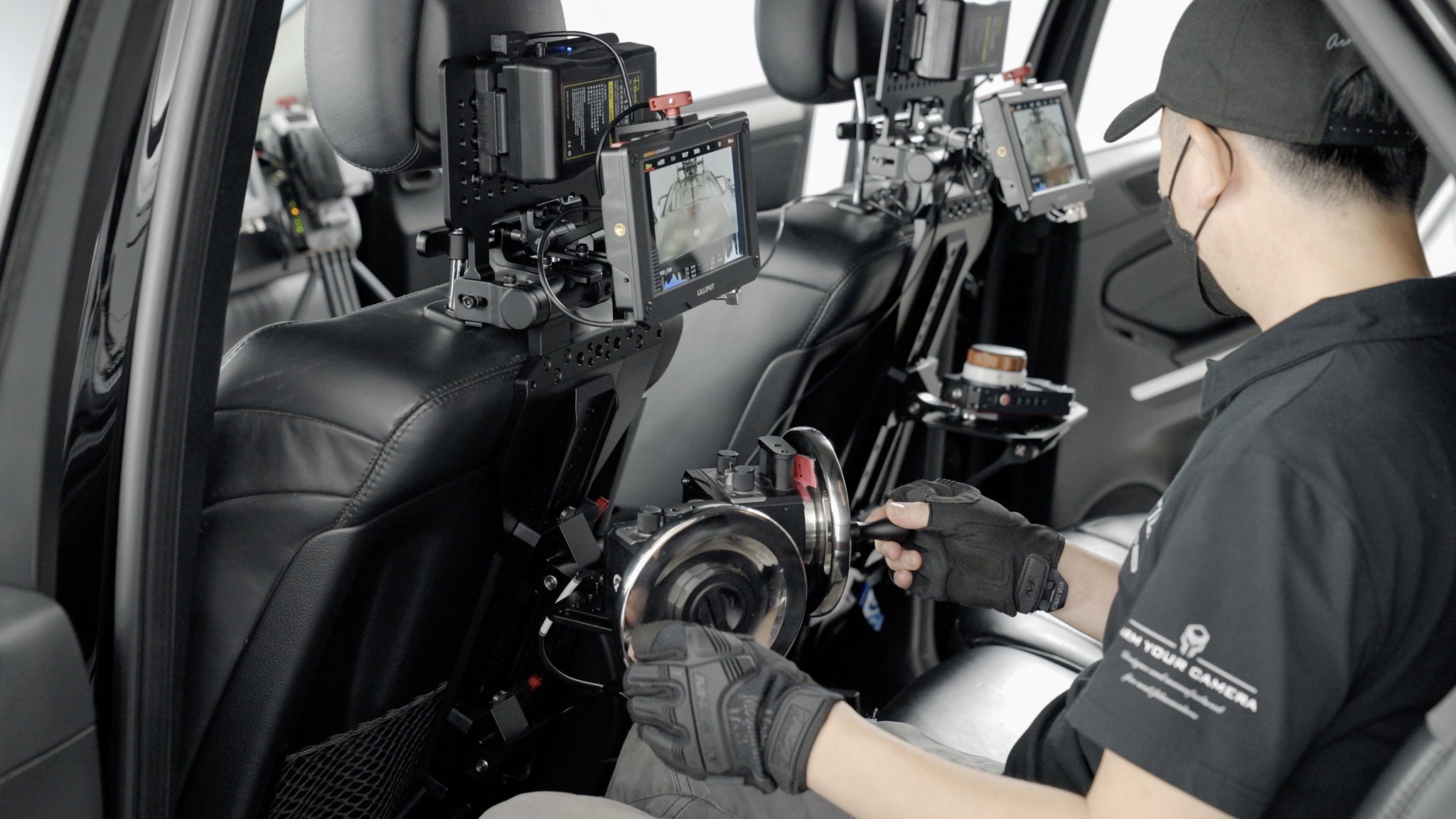 Rear Seat Monitor Mounting Bracket Pro