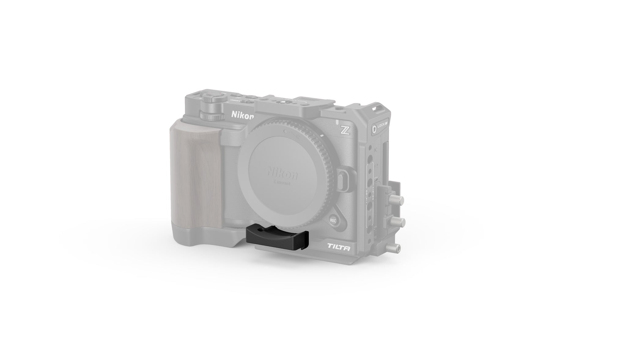 PL Mount Lens Adapter Support for Nikon ZR – Black