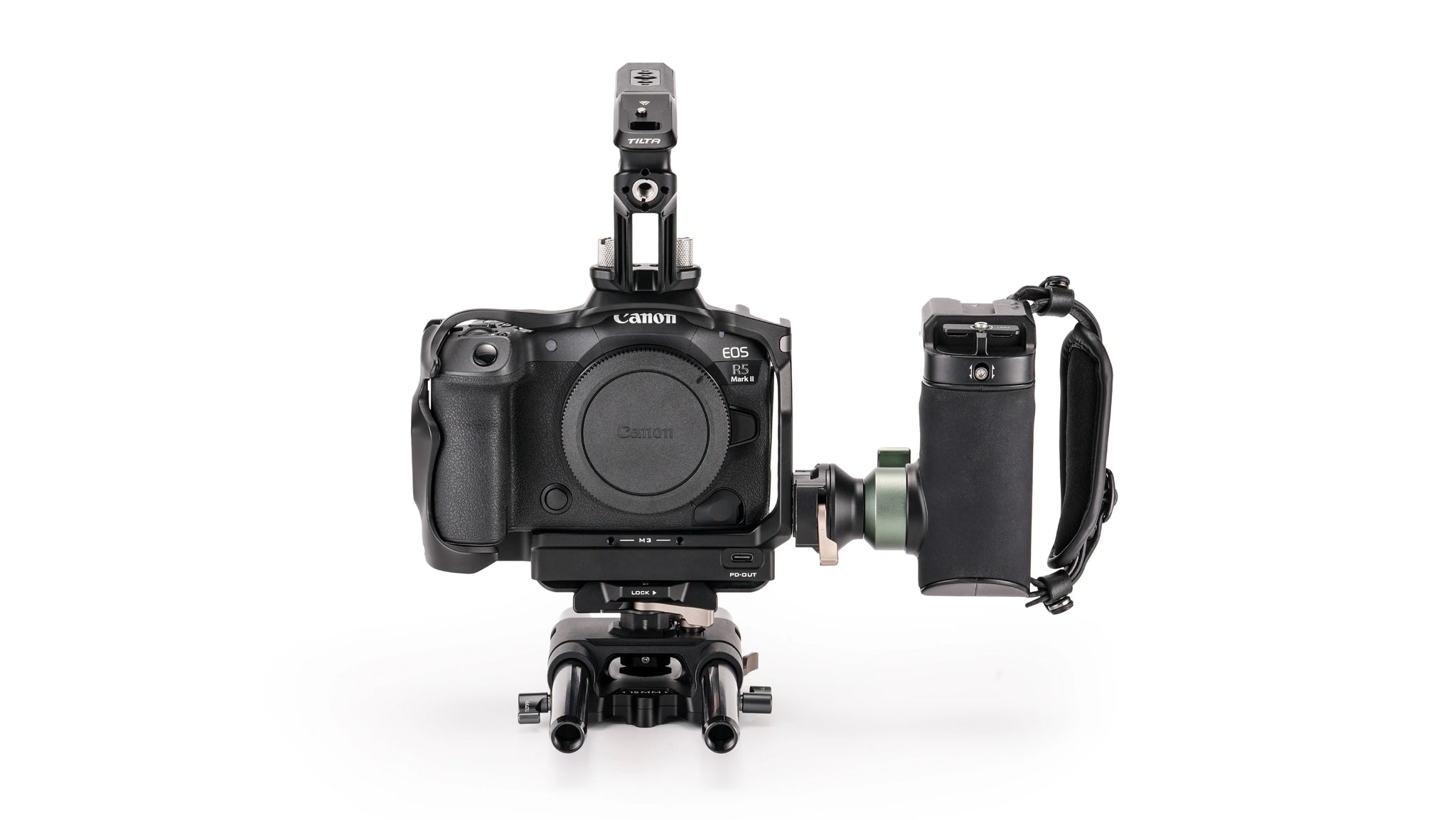 Camera Cage with Cooling System for Canon R5 Mark II Advanced Kit – Black