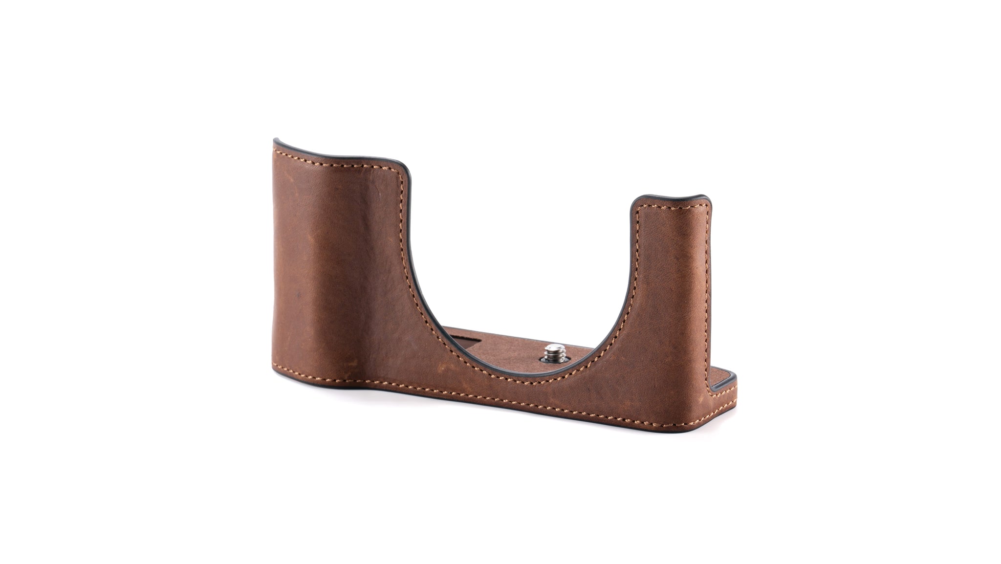Leather Camera Case for Fujifilm GFX100RF – Brown