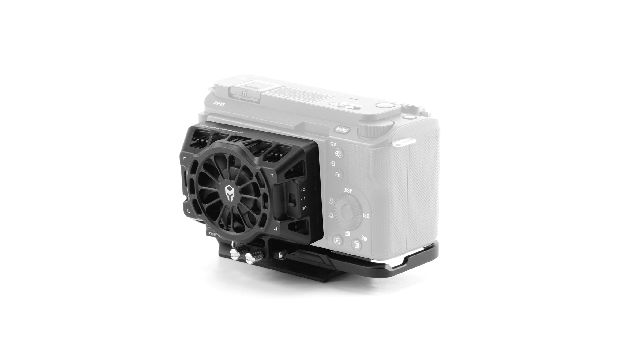 Cooling System Baseplate Kit for Sony ZV-E1 - Black