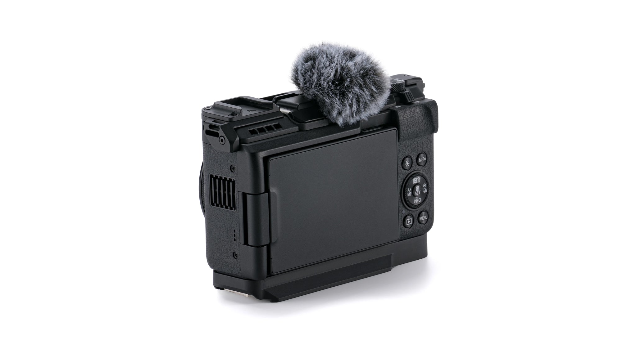 Vintage Camera Cage for Canon PowerShot V1 Base Kit – Black