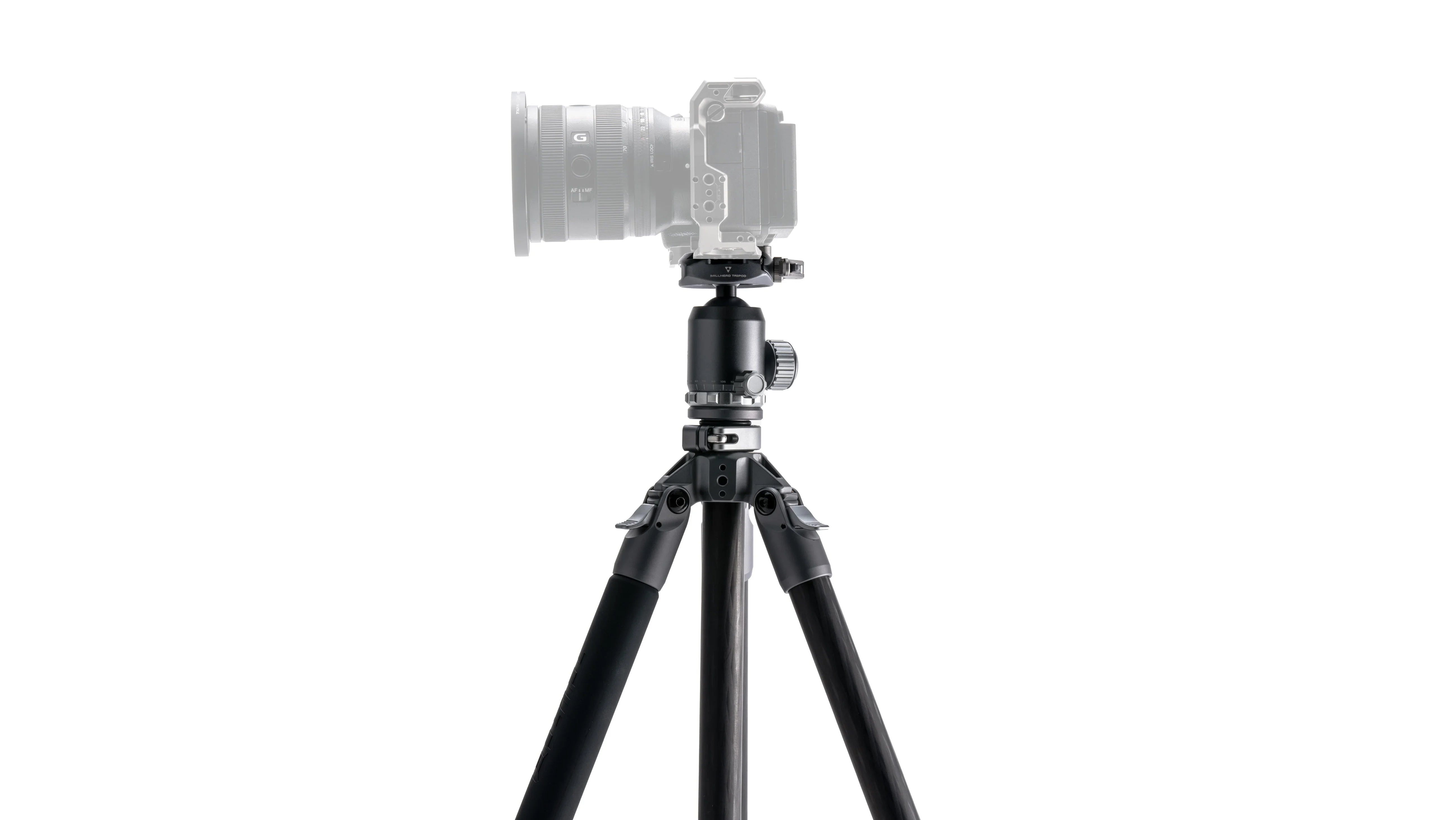 Tilta Travel Ball Head with 3-Stage Carbon Fiber Tripod Legs (5KG)