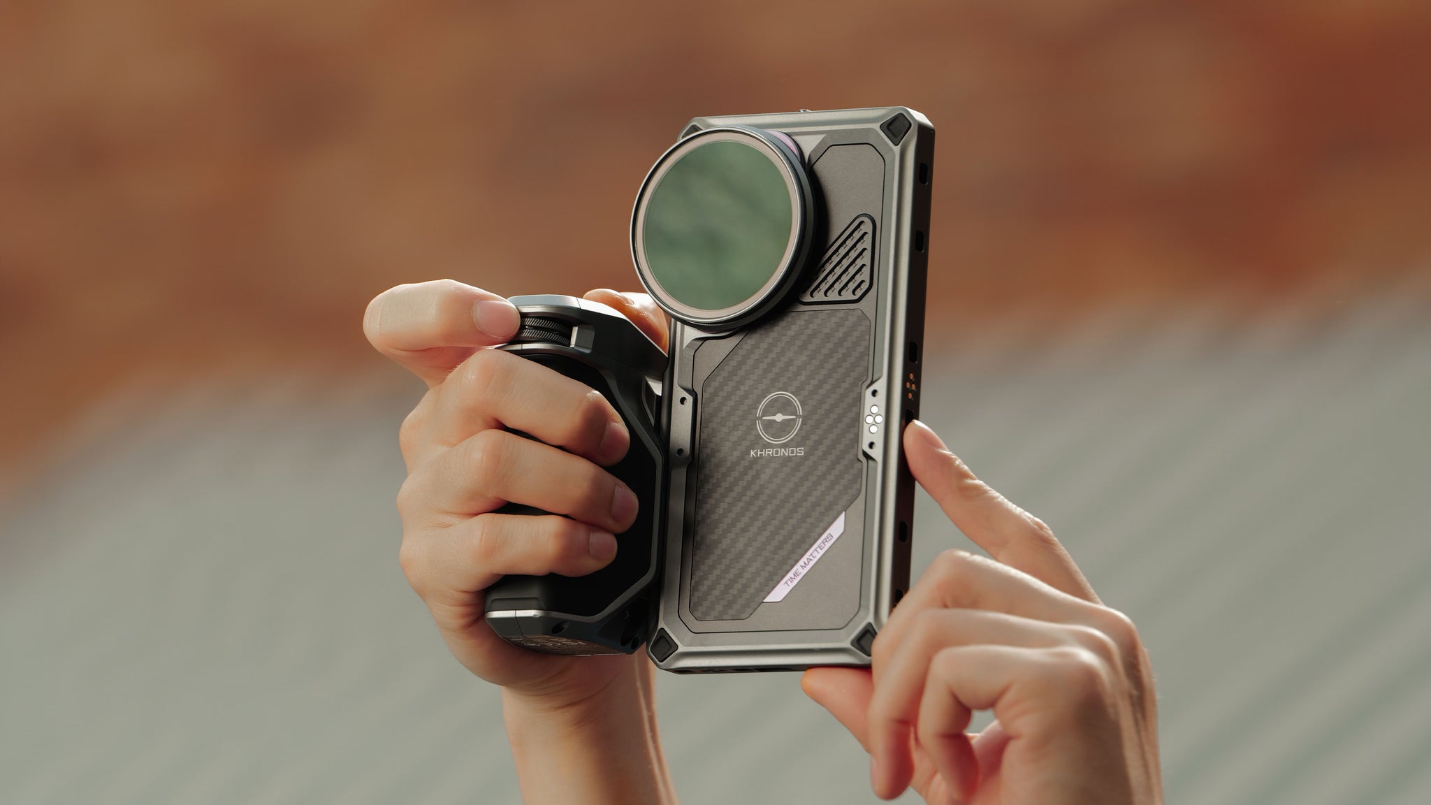Khronos Galaxy S26 Ultra Case – Space Grey