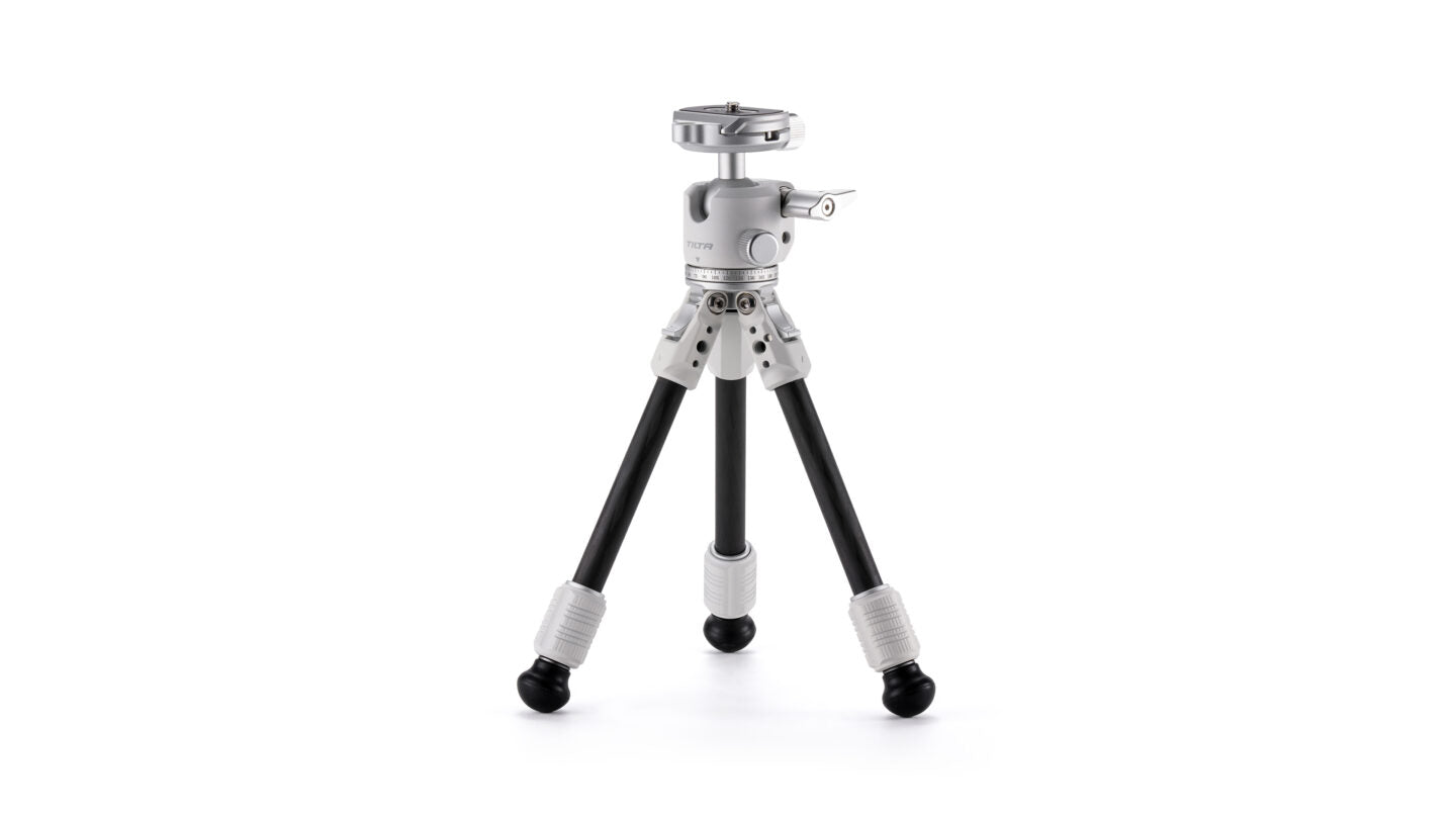 Tilta BT03 Tabletop Ball Head with 1-Stage Carbon Fiber Tripod Legs (3KG)