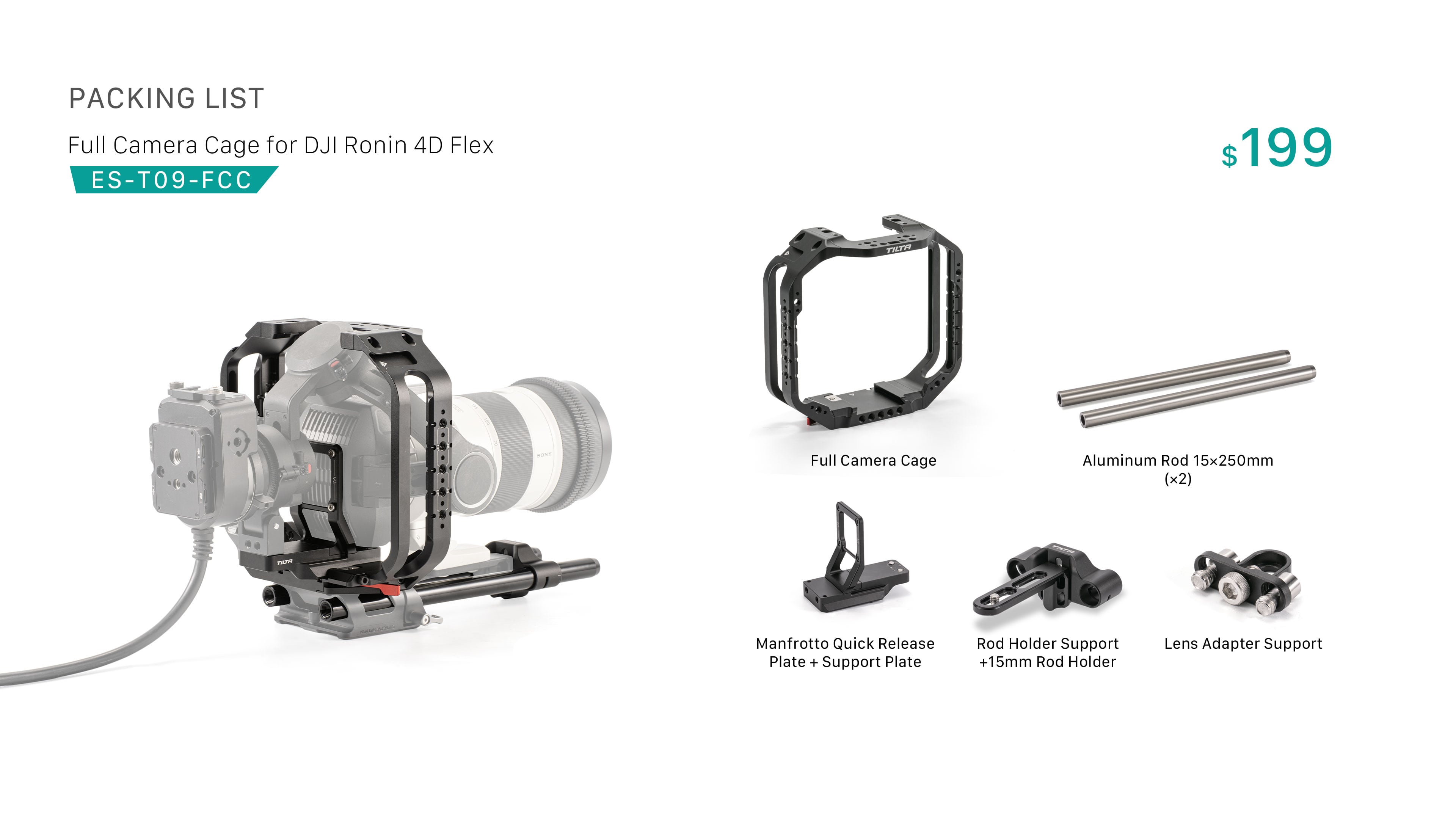 Full Camera Cage for DJI Ronin 4D Flex feature image 4